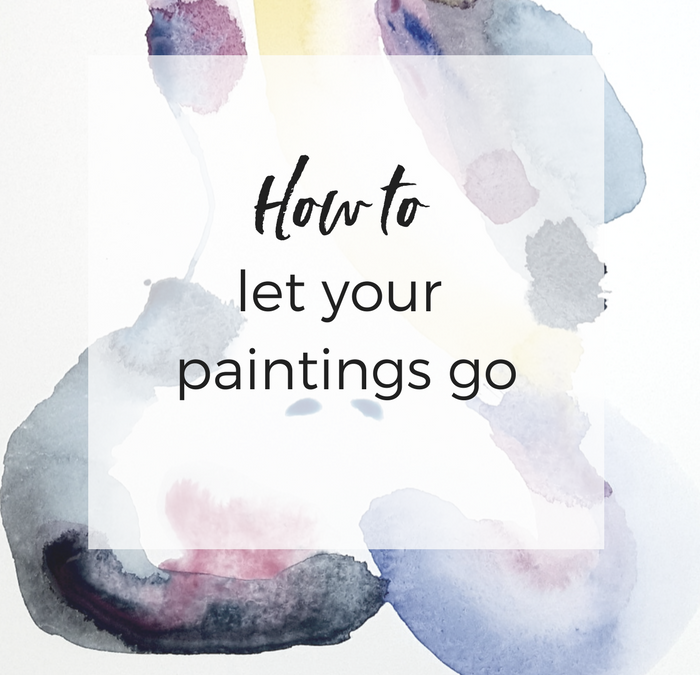 How to let your paintings go