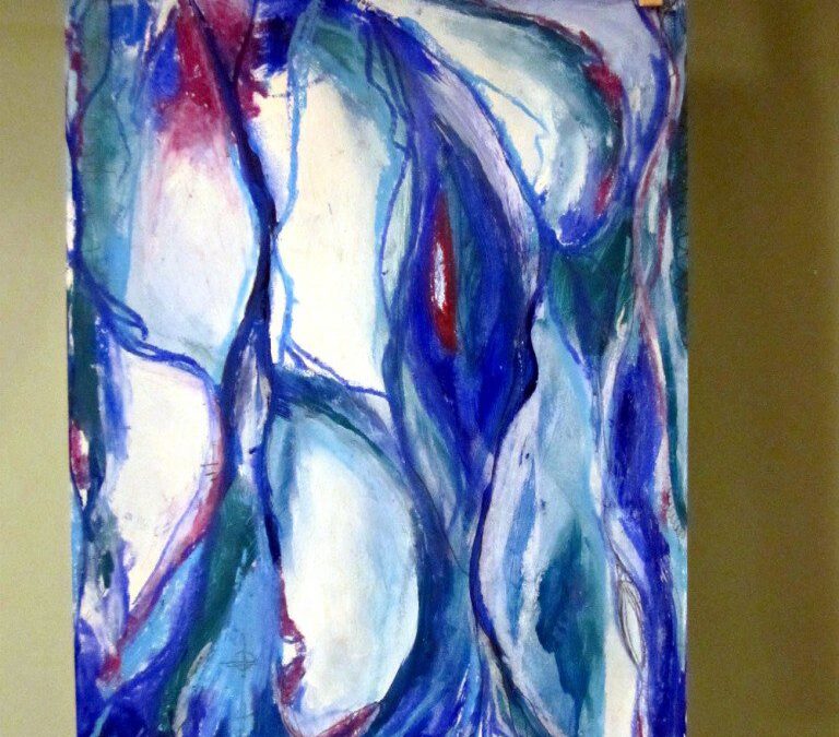turning a painting into cards